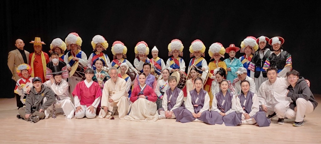 한누리예술단 한누리 예술제 단체 기념사진